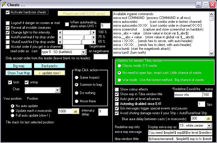 Tibia Bot NG 7.4 Download Program Keygenl jaynedarc menu01